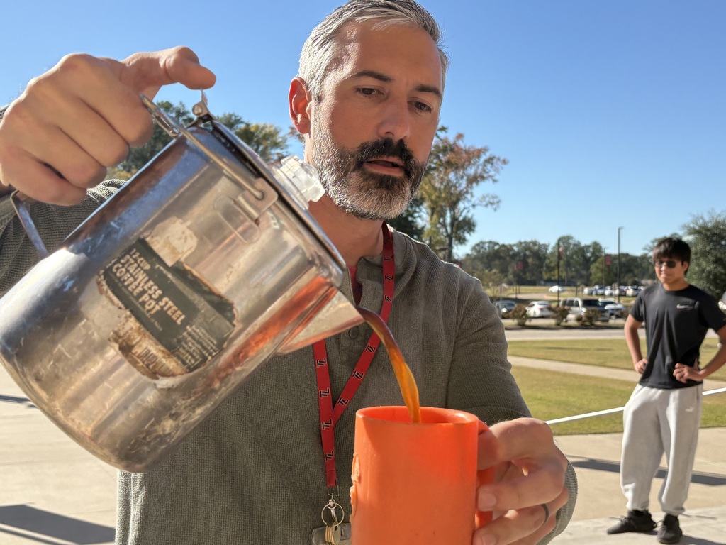 Mr. Ray and his physics class