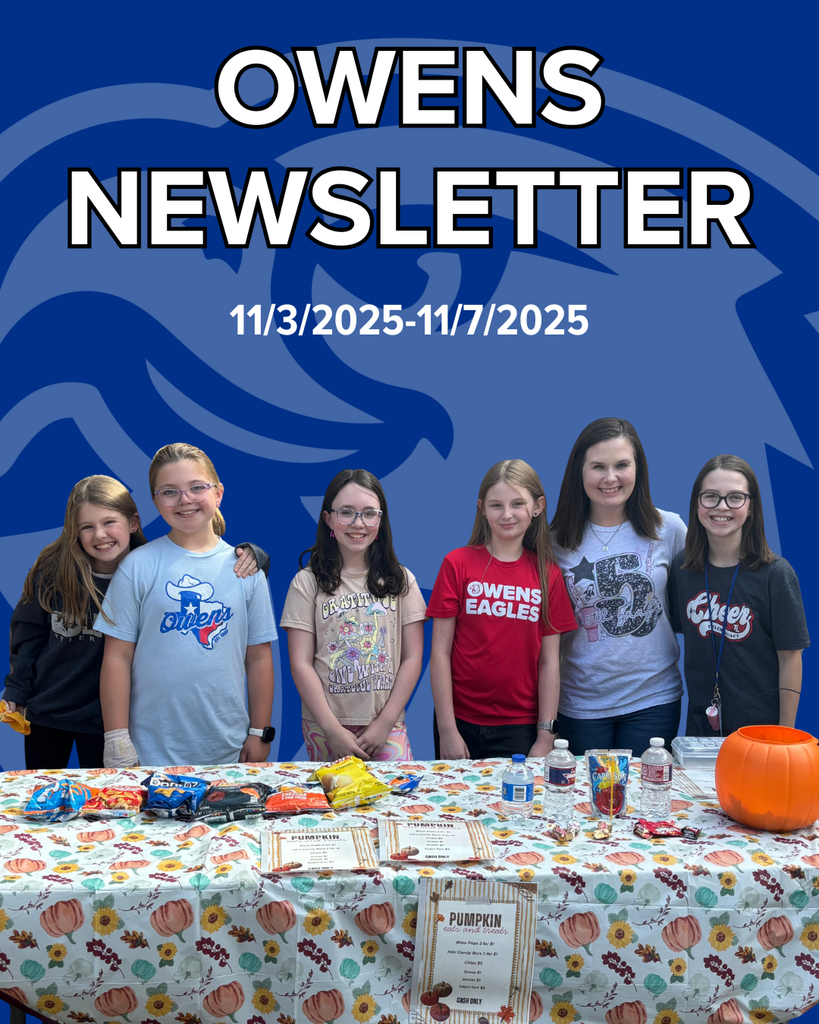 Owens Newsletter November 3rd-7th