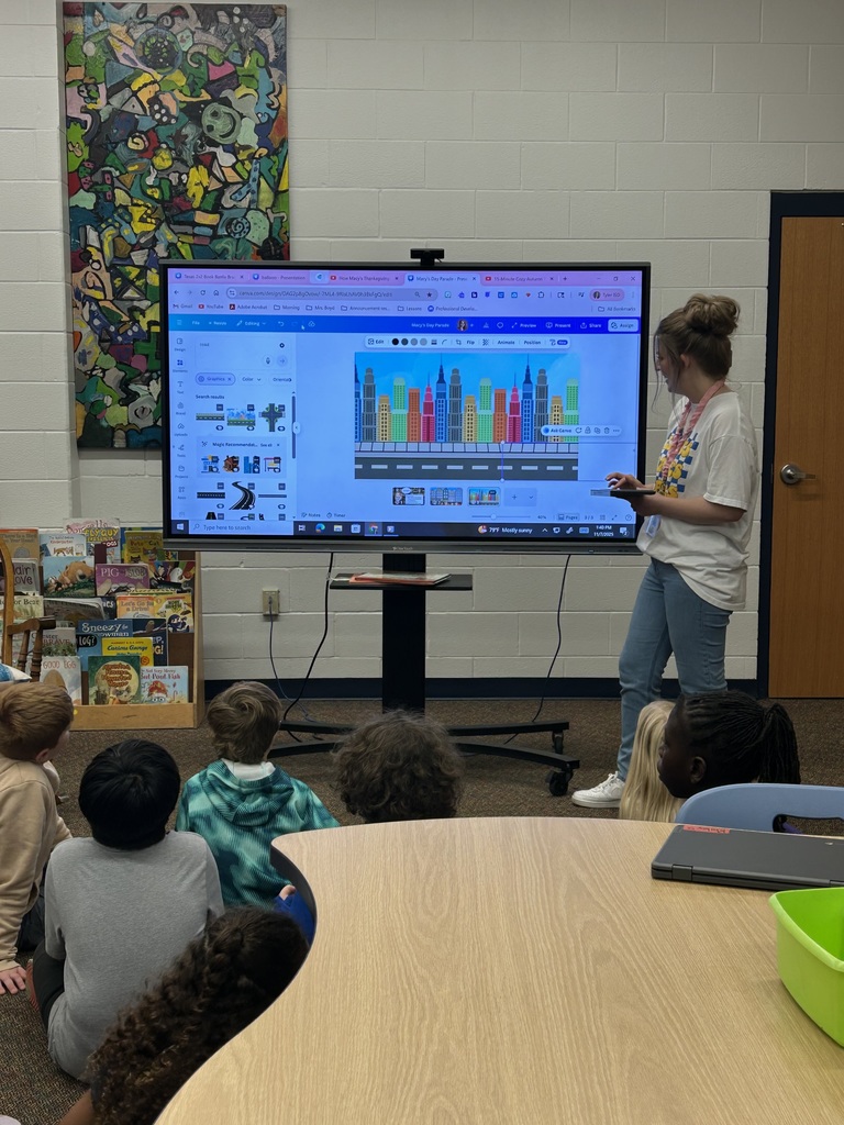Librarian, teaching students how to build Macy’s day parade  balloons.