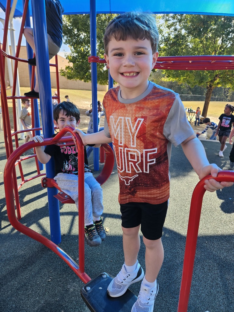Kinder students playing at recess.