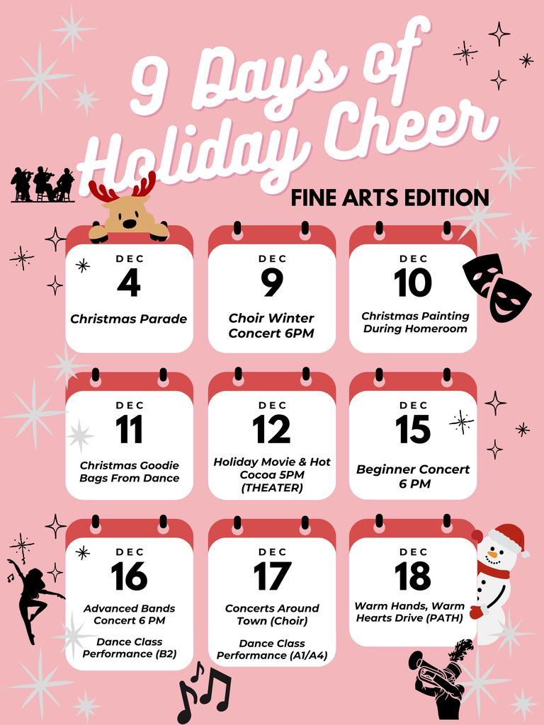 9 days of Holiday Cheer.