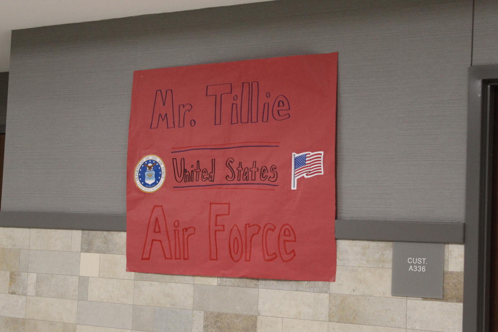 Tyler Legacy Veterans at their luncheon honoring them