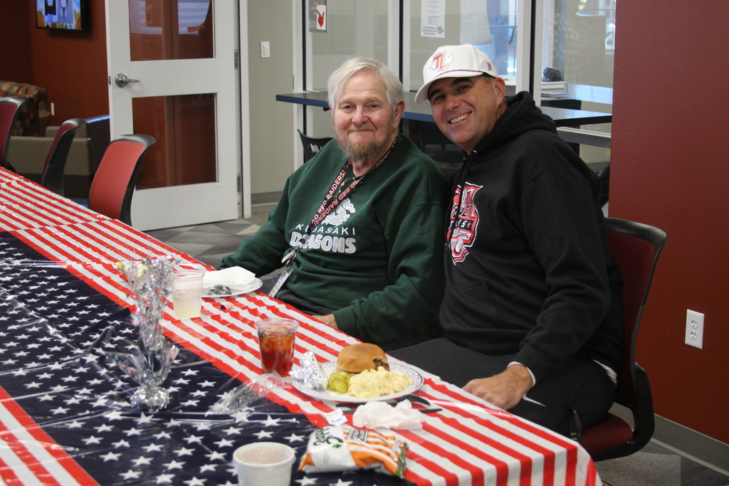 Tyler Legacy Veterans at their luncheon honoring them