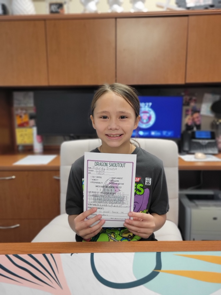 dragon shoutout recipient