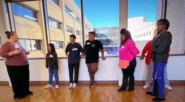 Ms. Baldwin’s Foundations of Career Prep class visited CHRISTUS Hospital today to learn about Project Search, one of Tyler ISD’s 18+ programs! Students got a behind-the-scenes look at the hospital environment, learned about the program’s expectations and opportunities, and even got to see current interns hard at work in various departments.  They also heard firsthand from former interns who are now proud employees of CHRISTUS Hospital! What a great day of learning, exploring, and planning for the future!