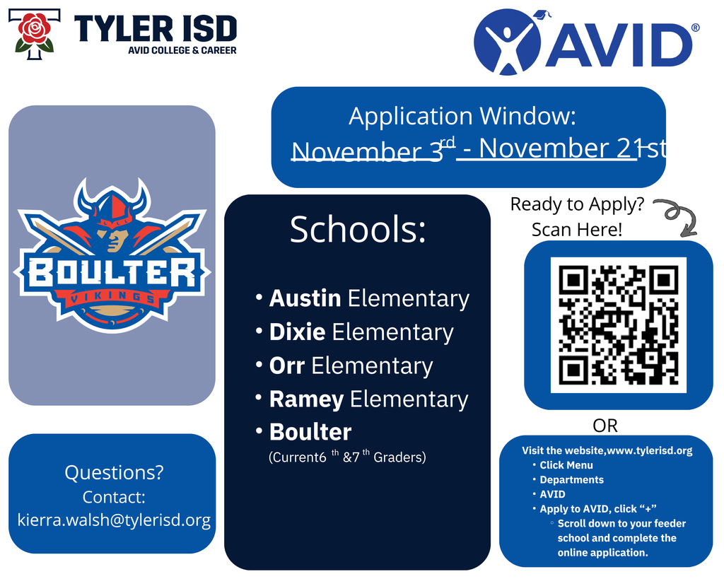 Boulter AVID Enrollment