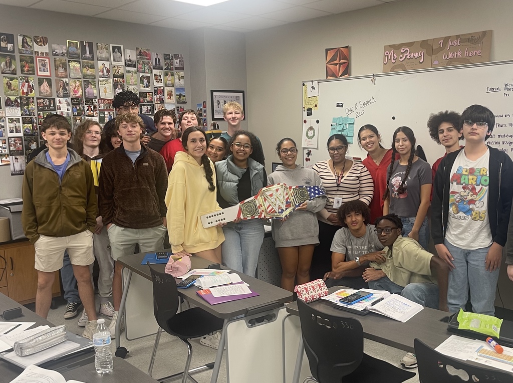 🎉 Walk Through Wednesday Champion of the Week! 🎉 This week we’re celebrating Ms. Perry, one of our amazing Chemistry teachers at Tyler Legacy! 🧪✨ Students love her sense of humor and her ability to build strong, positive relationships. Her laid-back attitude creates a welcoming classroom environment where learning feels fun and engaging. Thank you, Ms. Perry, for making science exciting and for always connecting with students in such a meaningful way! 👏❤️