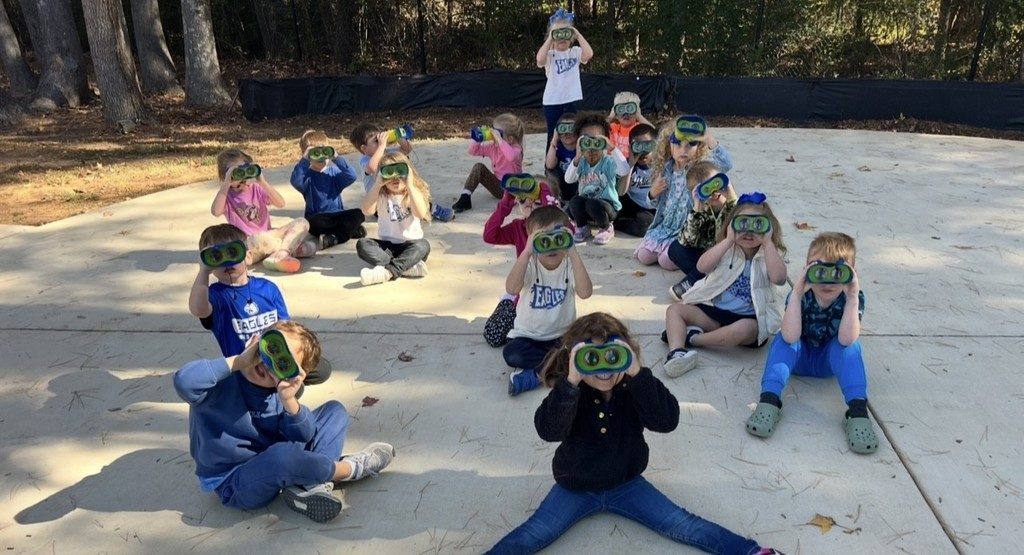 Students on a field trip.