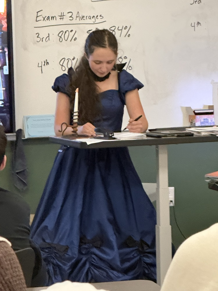 Mr. Ramirez's AP European History students performing their historical narratives of the Enlightenment !  