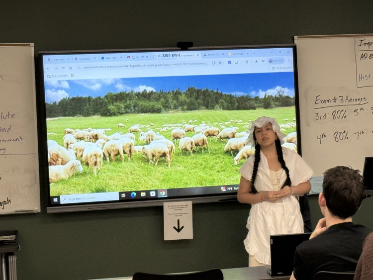 Mr. Ramirez's AP European History students performing their historical narratives of the Enlightenment !  