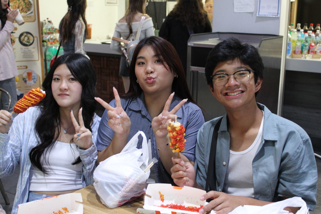 Tyler Legacy's Asian Pacific Club at Asian Time Square shopping mall for their field trip