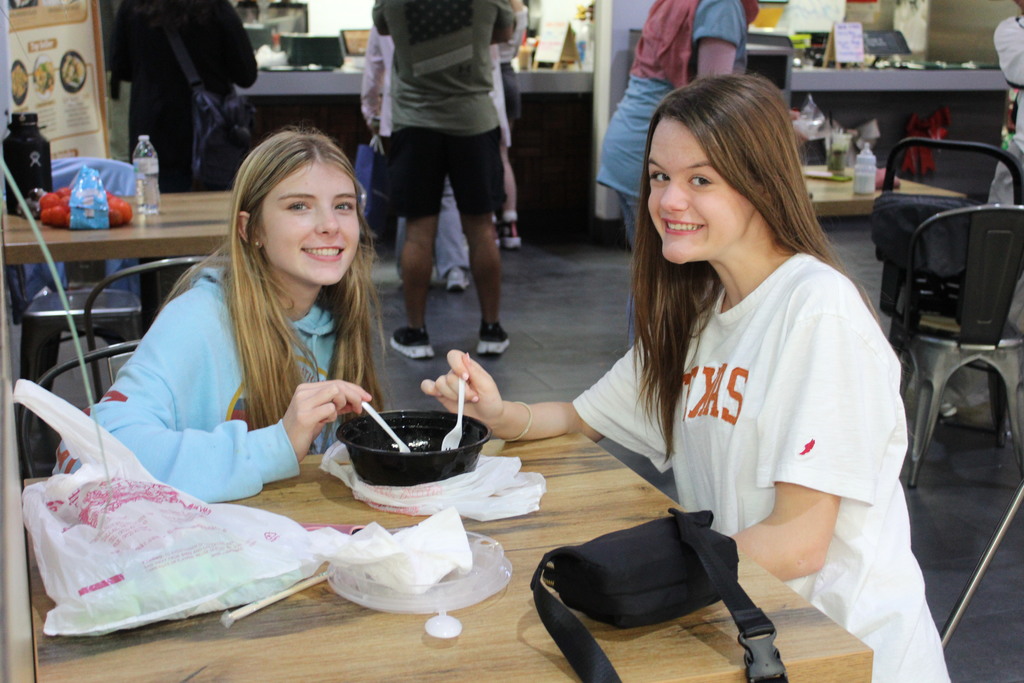 Tyler Legacy's Asian Pacific Club at Asian Time Square shopping mall for their field trip