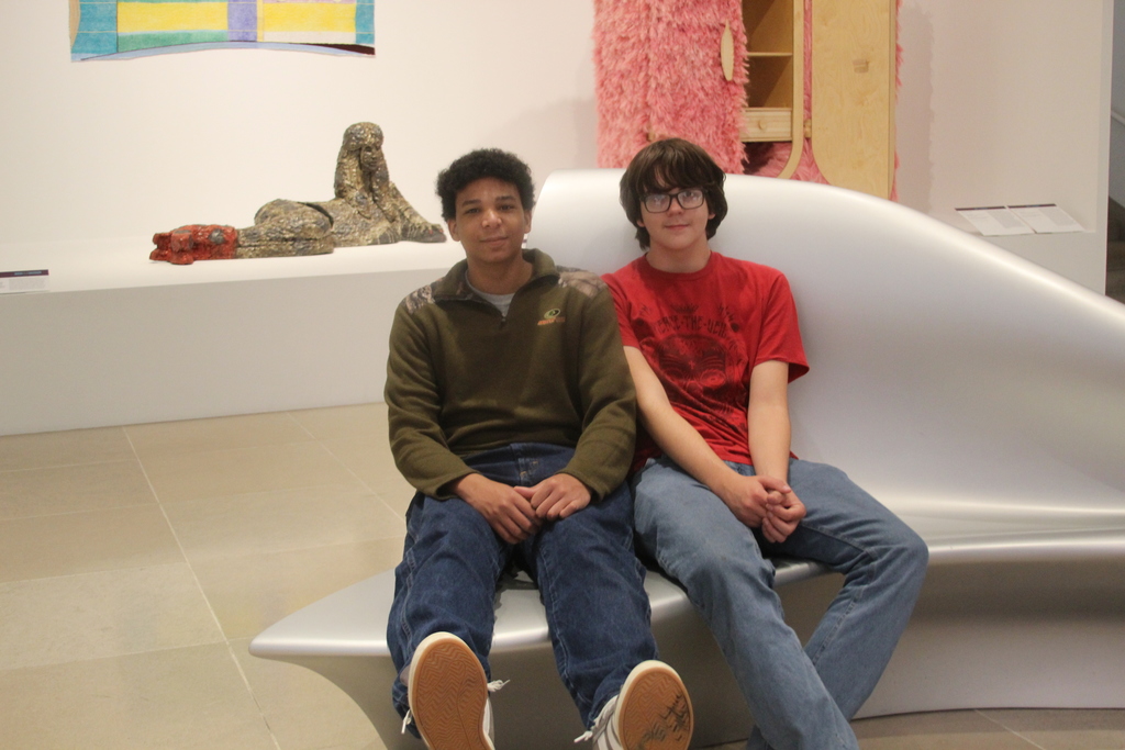 Tyler Legacy's Asian Pacific Club at the Dallas Museum of Art for their field trip