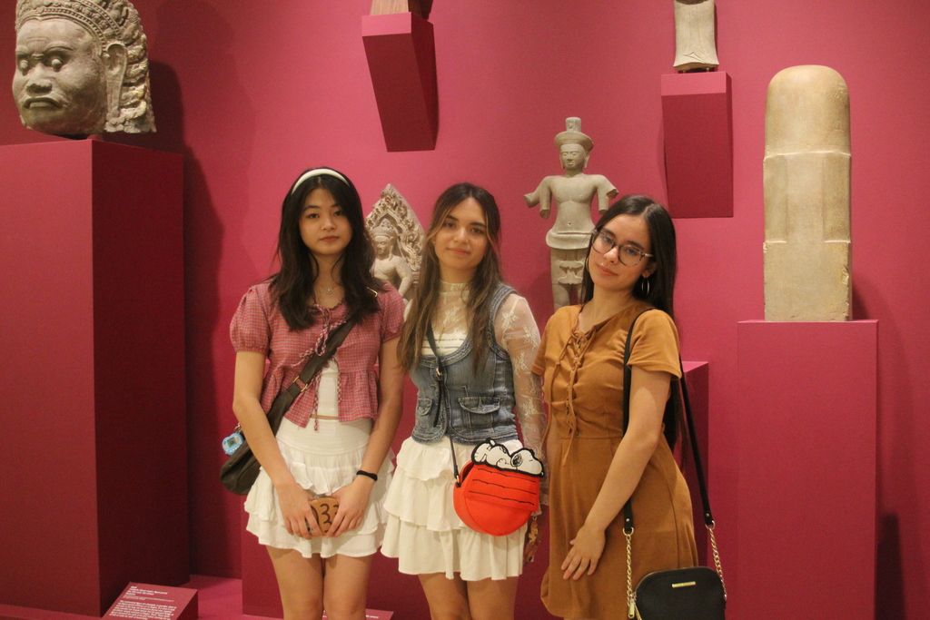 Tyler Legacy's Asian Pacific Club at the Dallas Museum of Art for their field trip