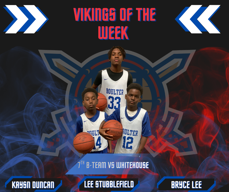 Vikings of the week, Kaysn Duncan, Lee Stubblefield, Bryce Lee