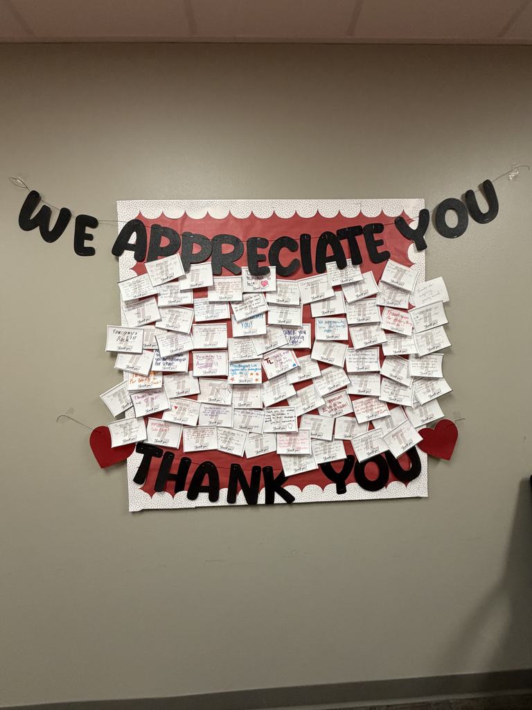 Happy Substitute Teacher Appreciation Day! Today we celebrate the incredible substitutes who step in and keep things running smoothly at Tyler Legacy. πͺ We know this is not an easy job, and we are so thankful for your flexibility and dedication! To show our appreciation, Ms. Larcenaire, our amazing substitute coordinator, hosted a special lunch and decorated the room with heartfelt thank-you cards from our students and staff. β€οΈ We love our subs and couldnβt do it without you!