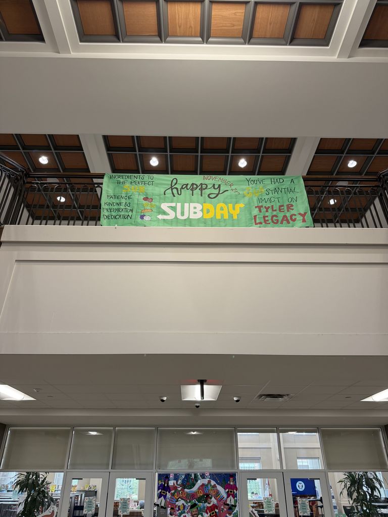 Happy Substitute Teacher Appreciation Day! Today we celebrate the incredible substitutes who step in and keep things running smoothly at Tyler Legacy. πͺ We know this is not an easy job, and we are so thankful for your flexibility and dedication! To show our appreciation, Ms. Larcenaire, our amazing substitute coordinator, hosted a special lunch and decorated the room with heartfelt thank-you cards from our students and staff. β€οΈ We love our subs and couldnβt do it without you!
