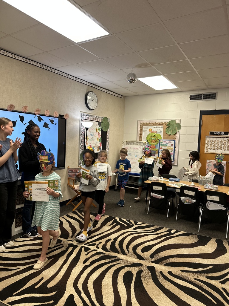 Junior Achievement teaching.