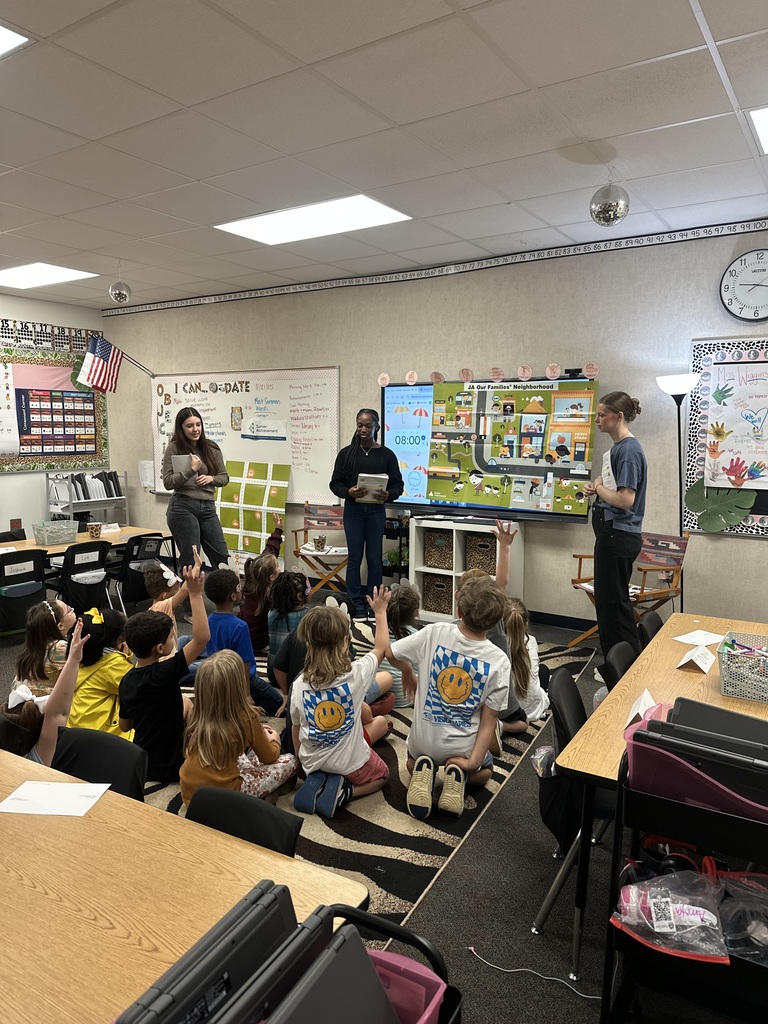 Junior Achievement teaching.