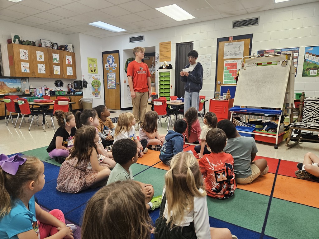 Junior Achievement teaching.