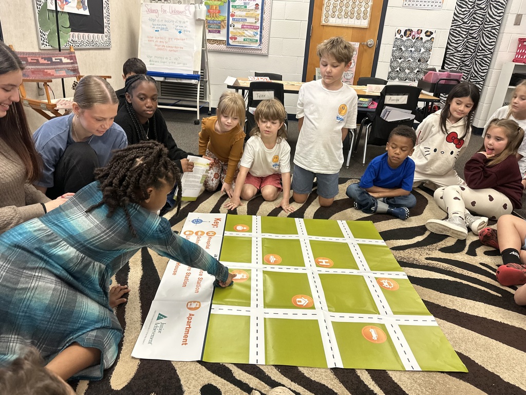 Junior Achievement teaching.