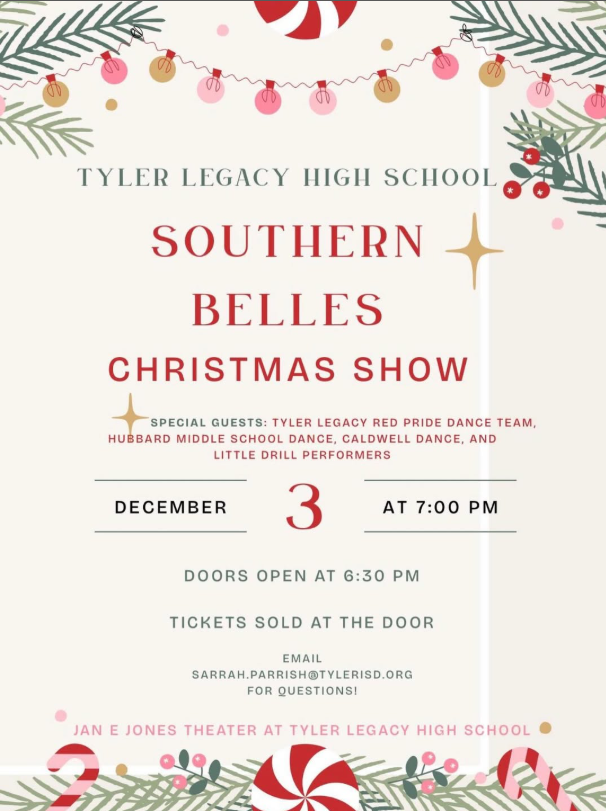 SBDT Christmas show is Wednesday, December 3rd! 🎄Show starts at 7:00. Doors open at 6:30. Tickets are sold at the door. Come celebrate the magic of Christmas with us✨!