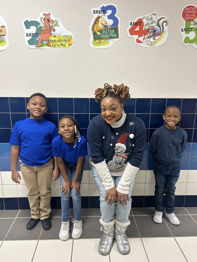 Blue & White Spirit Day