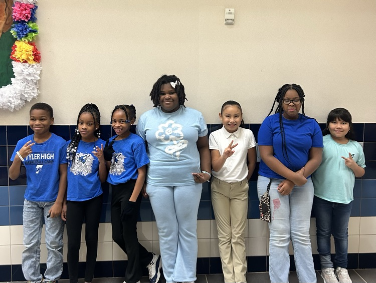 Blue & White Spirit Day