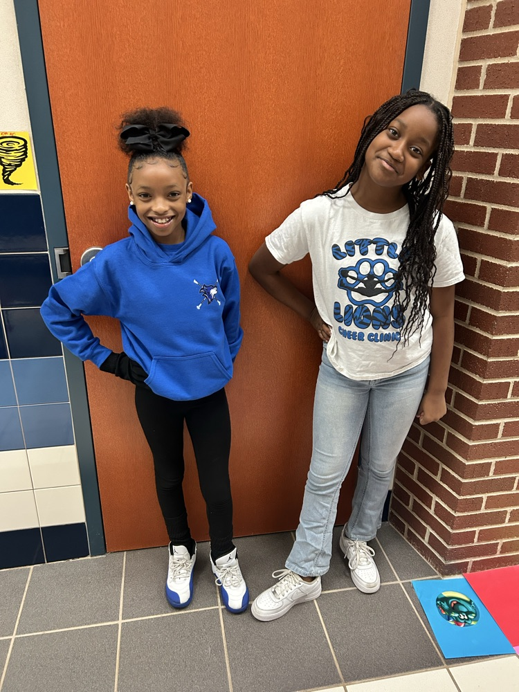 Blue & White Spirit Day