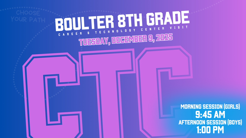 Boulter 8th grade field trip to CTC