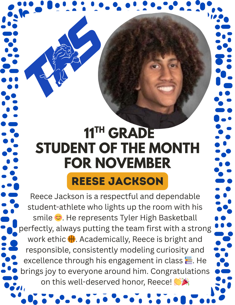 11th Grade Student of the Month
