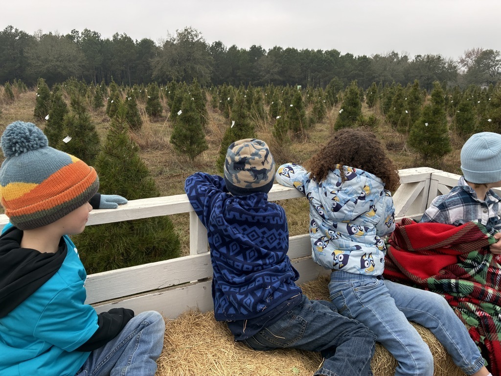 Students on a field trip.