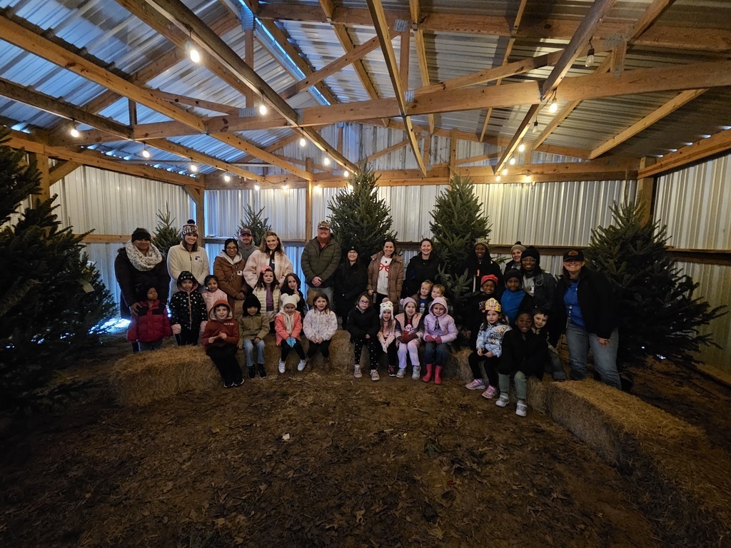 Students on a field trip.