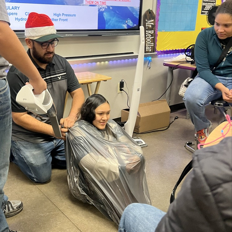 teacher air pressure demonstration