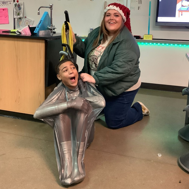 teacher air pressure demonstration