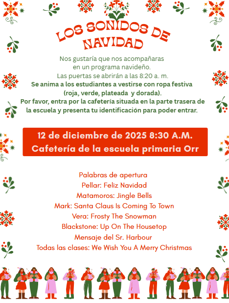 the sounds of christmas program information