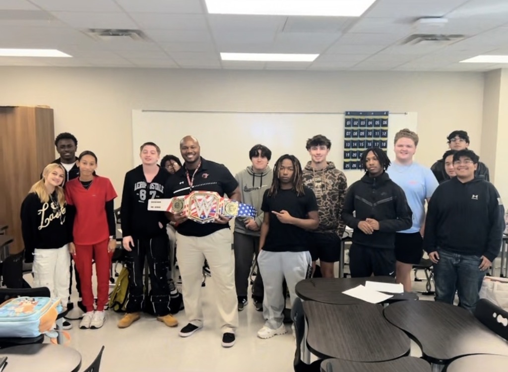 π Walk-Through Wednesday Champion! π Huge shoutout to Coach Brown, our outstanding government teacher and football coach at Tyler Legacy High School! Coach Brown is an engaging educator who brings energy and passion into every lesson. On and off the field, he builds strong relationships with his students and players while holding them to high expectations. Thank you for inspiring excellence every day. Way to go, Coach Brown! π΄β«π