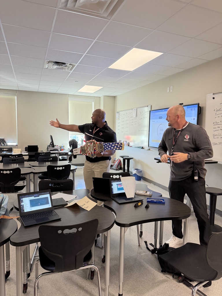 π Walk-Through Wednesday Champion! π Huge shoutout to Coach Brown, our outstanding government teacher and football coach at Tyler Legacy High School! Coach Brown is an engaging educator who brings energy and passion into every lesson. On and off the field, he builds strong relationships with his students and players while holding them to high expectations. Thank you for inspiring excellence every day. Way to go, Coach Brown! π΄β«π