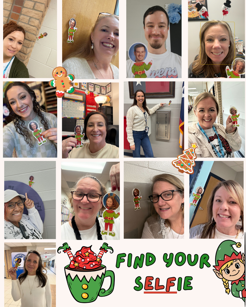 Teachers with their sELFie!