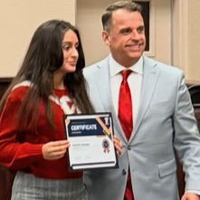 student and superintendent