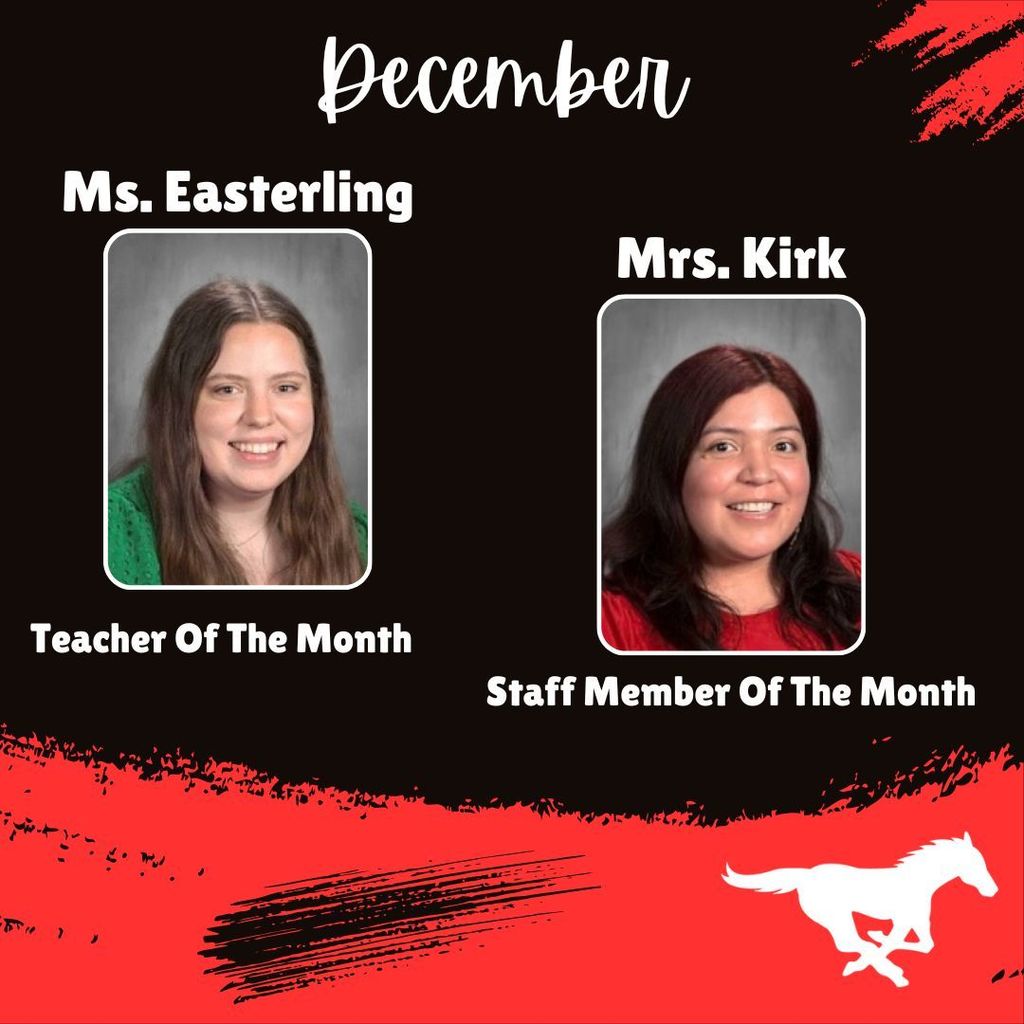 Teacher & Staff Member of the Month