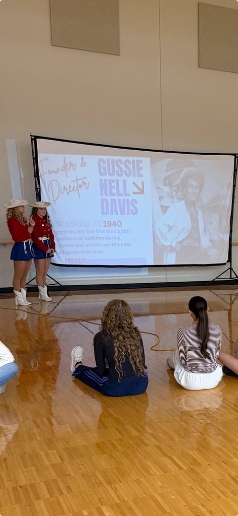 🎉 Rangerette Pride in Action! 🎉 We are thrilled to welcome back Tyler Legacy alumna Madalynn Thompson, now a sophomore Kilgore College Rangerette, along with freshman Rangerette Gracie Stokes! 💃✨ Today, they joined our Southern Belle Drill Team to share their journey, the tryout process, and the incredible impact of being part of the world-famous Kilgore Rangerettes. Their stories inspire us all and remind us what dedication, passion, and hard work can achieve. We LOVE seeing our alumni thrive and lead the way for future generations! ❤️🔥