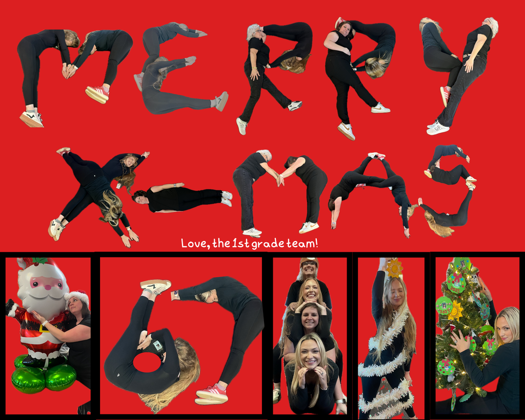 Awkward christmas photo for teachers.