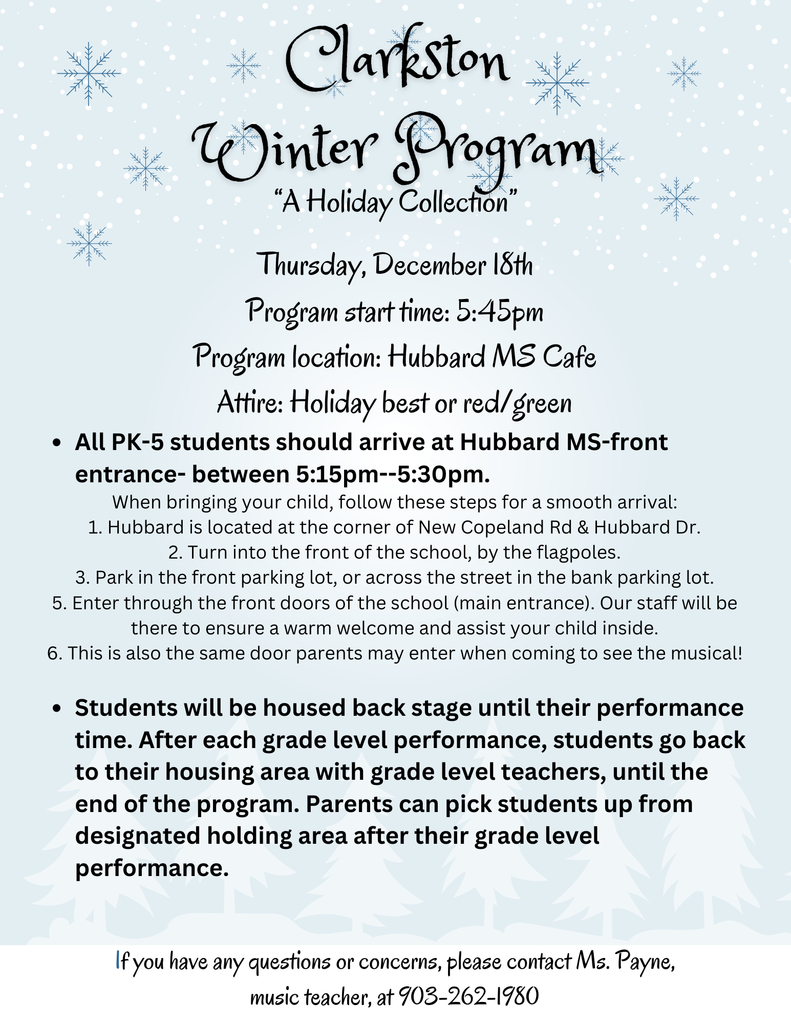winter program