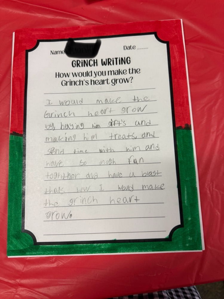 4th grade grinch
