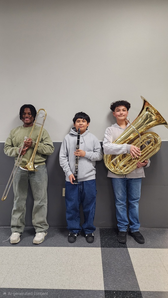 Jesus Monsivais—Symphonic Band-33rd  Chair ,  Ricardo Zavala Jr.-- Honors Band 6th Chair Tuba