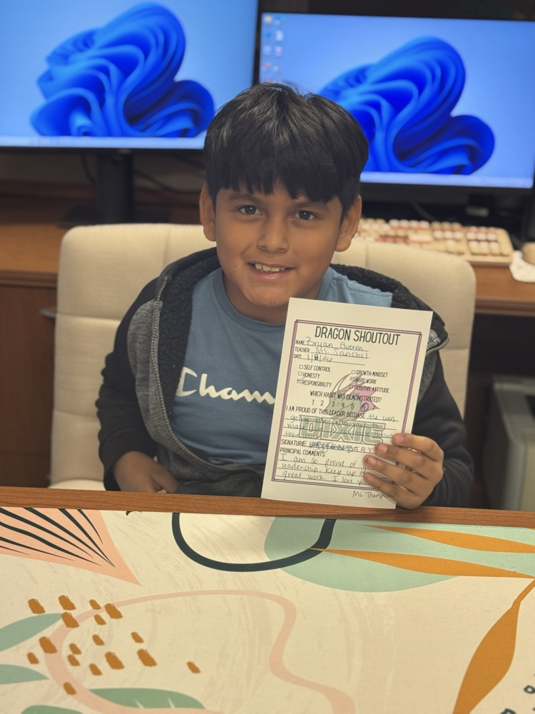 fourth grade dragon shoutout 