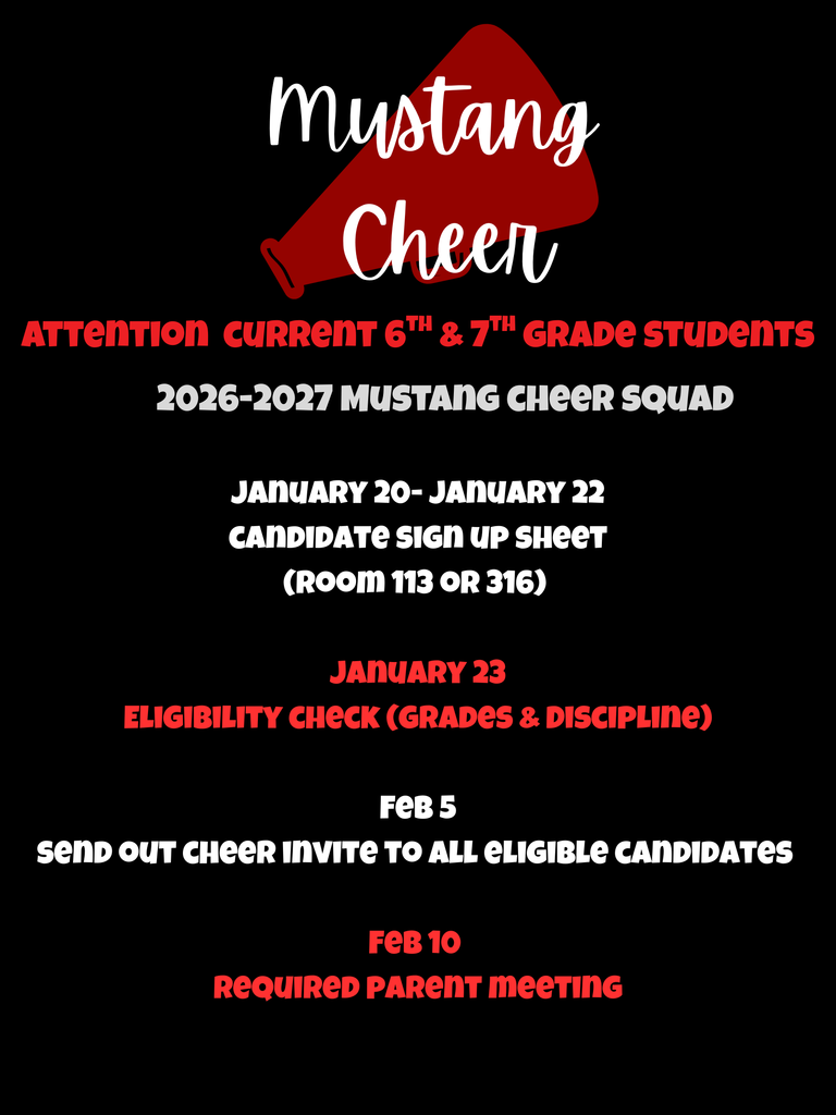 Mustang Cheer Tryouts