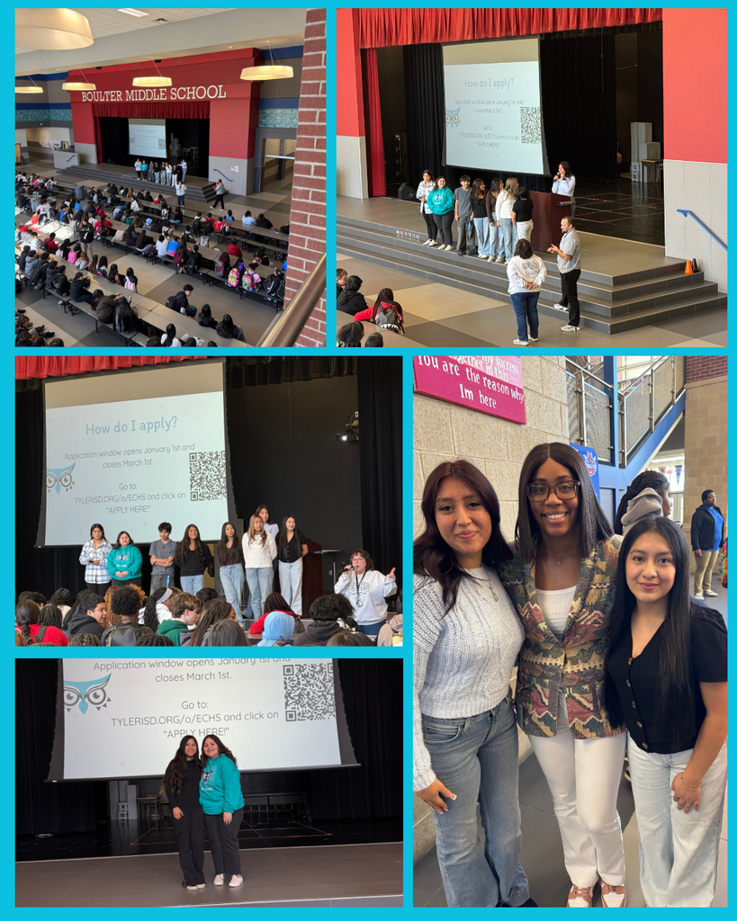 Representatives of Early College High School at Boulter Middle School