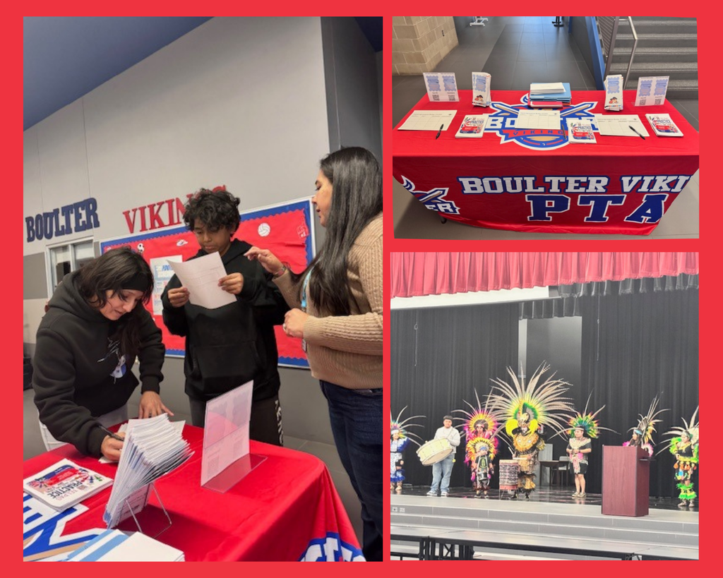 Pictures from TELPAS Night at Boulter Middle School